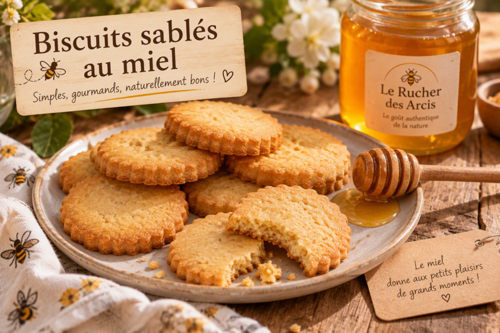 Sablés au miel