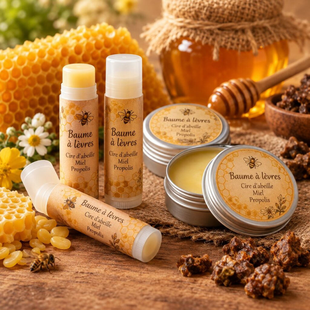 Baume à lèvres naturel