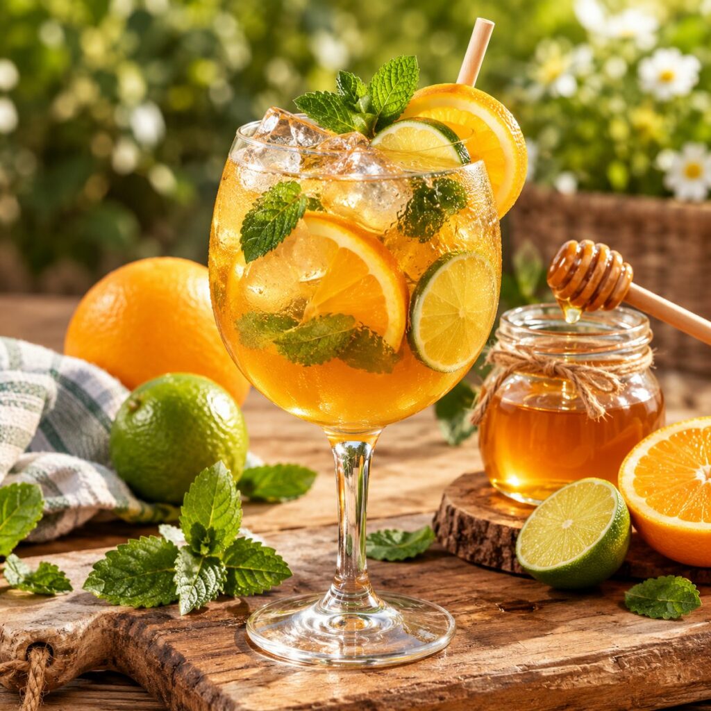 Honey Moon (cocktail sans alcool)