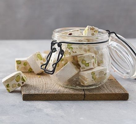 Nougat blanc au miel